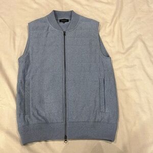 Bugatchi Full Zip Sweater Vest Men's M